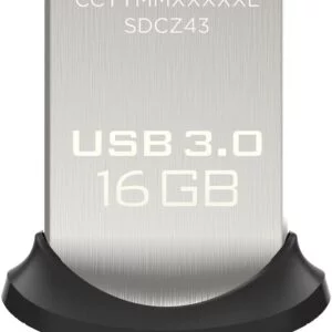 SanDisk 16GB Ultra Fit CZ43 USB 3.0 Flash Drive (Refurbished)