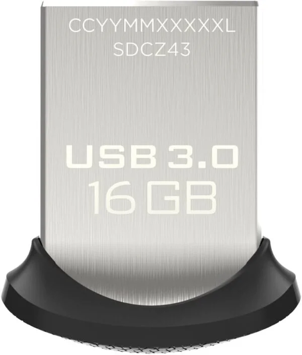 SanDisk 16GB Ultra Fit CZ43 USB 3.0 Flash Drive (Refurbished)