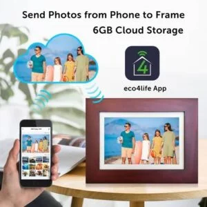 eco4life 8" Wi-Fi Cloud Photo Frame - CPF892