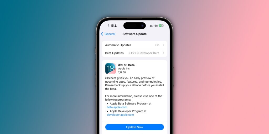 iOS 18 beta 3 now available to developers as Apple Intelligence debut nears