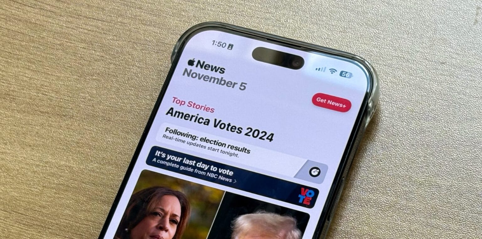 How to track 2024 presidential election results right on your iPhone