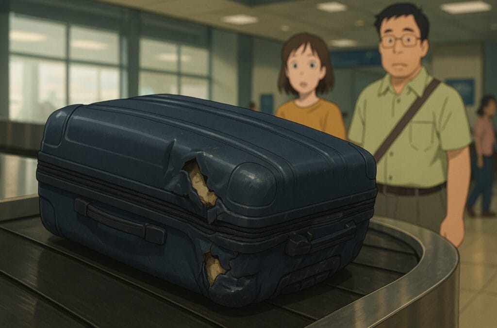 An airline damaged my luggage and refused to pay