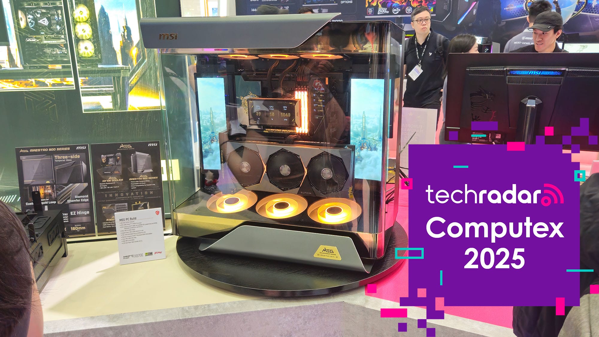 Msi Tech MSI’s component showcase at Computex was impressive, but in the end, I ...