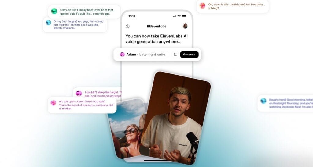 Free iPhone app lets you generate AI voices for social media posts