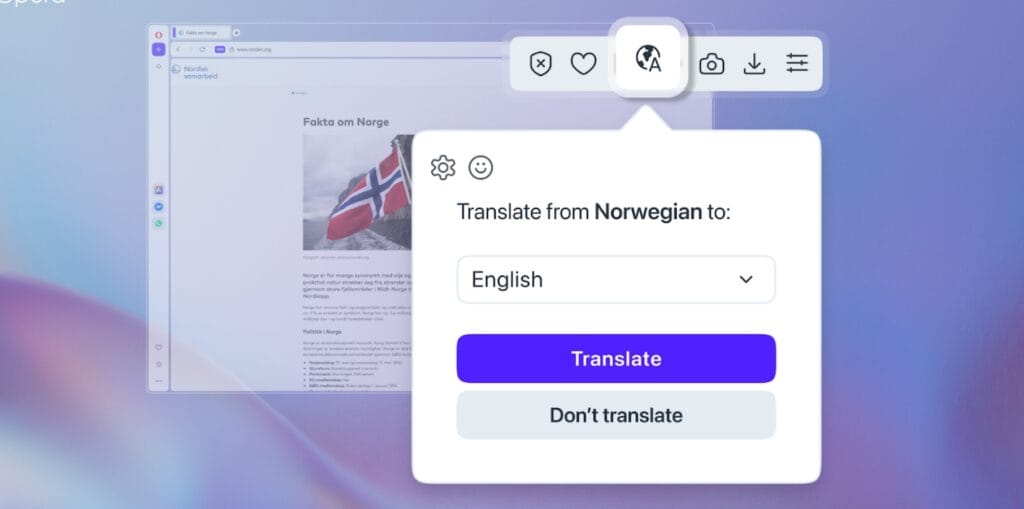 Opera One’s latest update brings two long-awaited features
